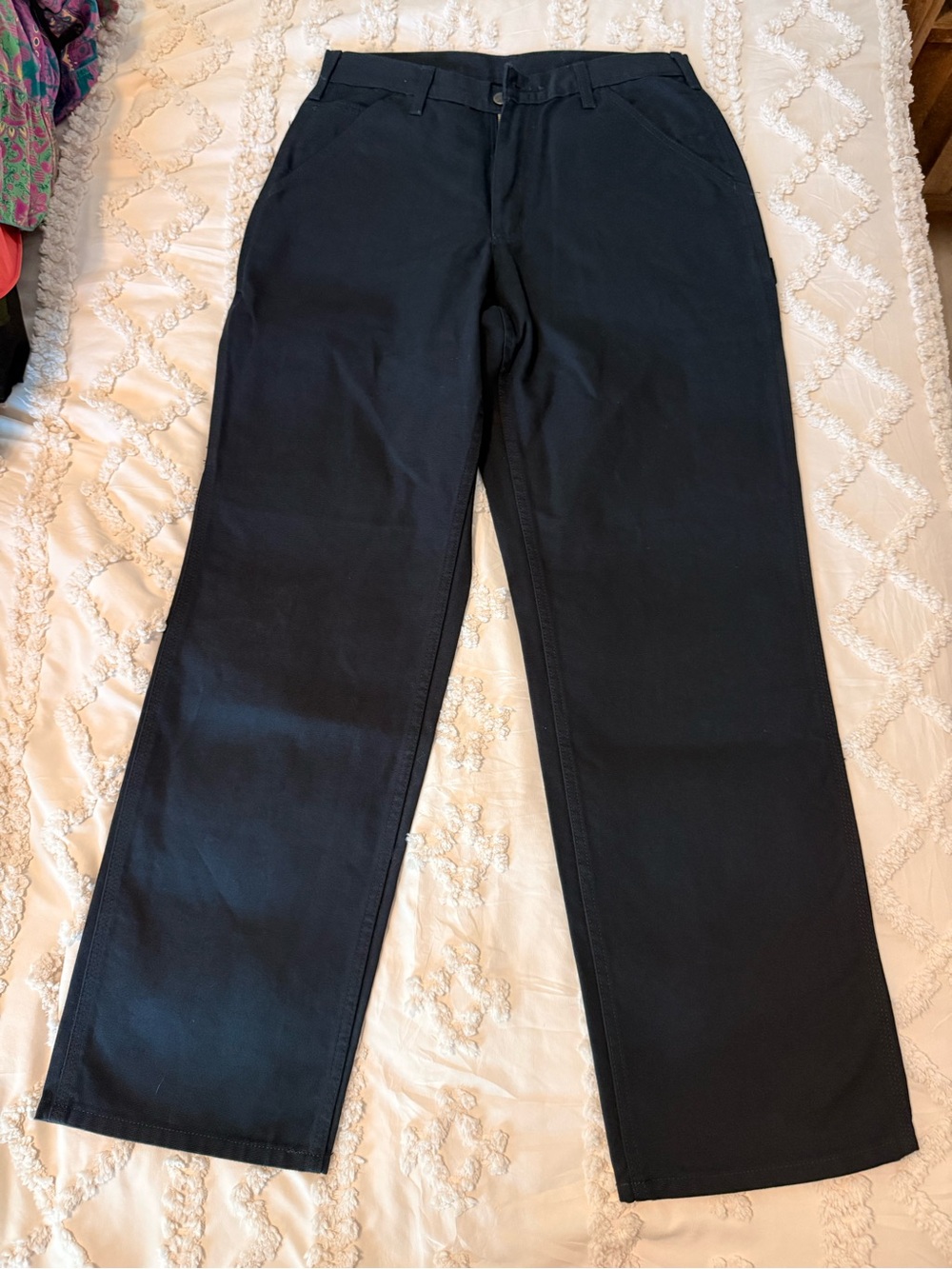 Carhartt Black Work Trousers